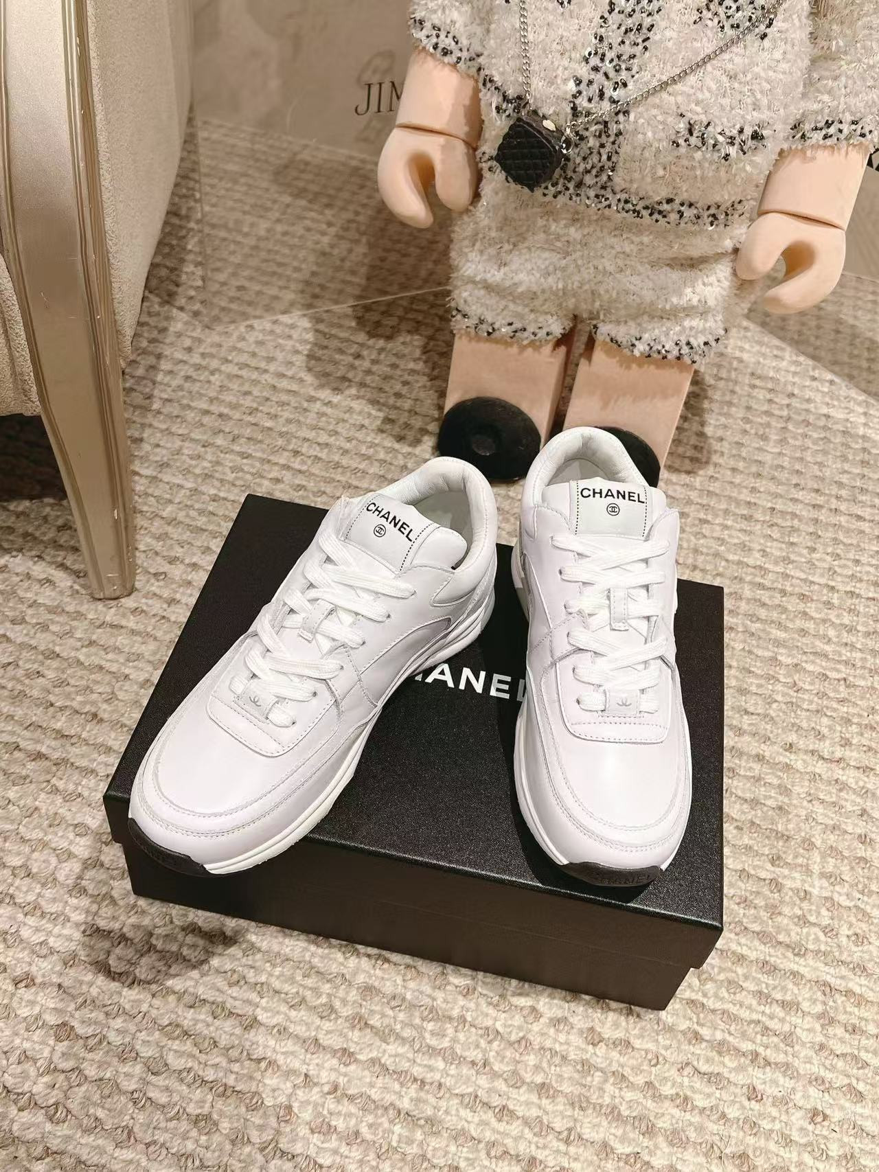 UA CHANEL SNEAKERS Fabric
