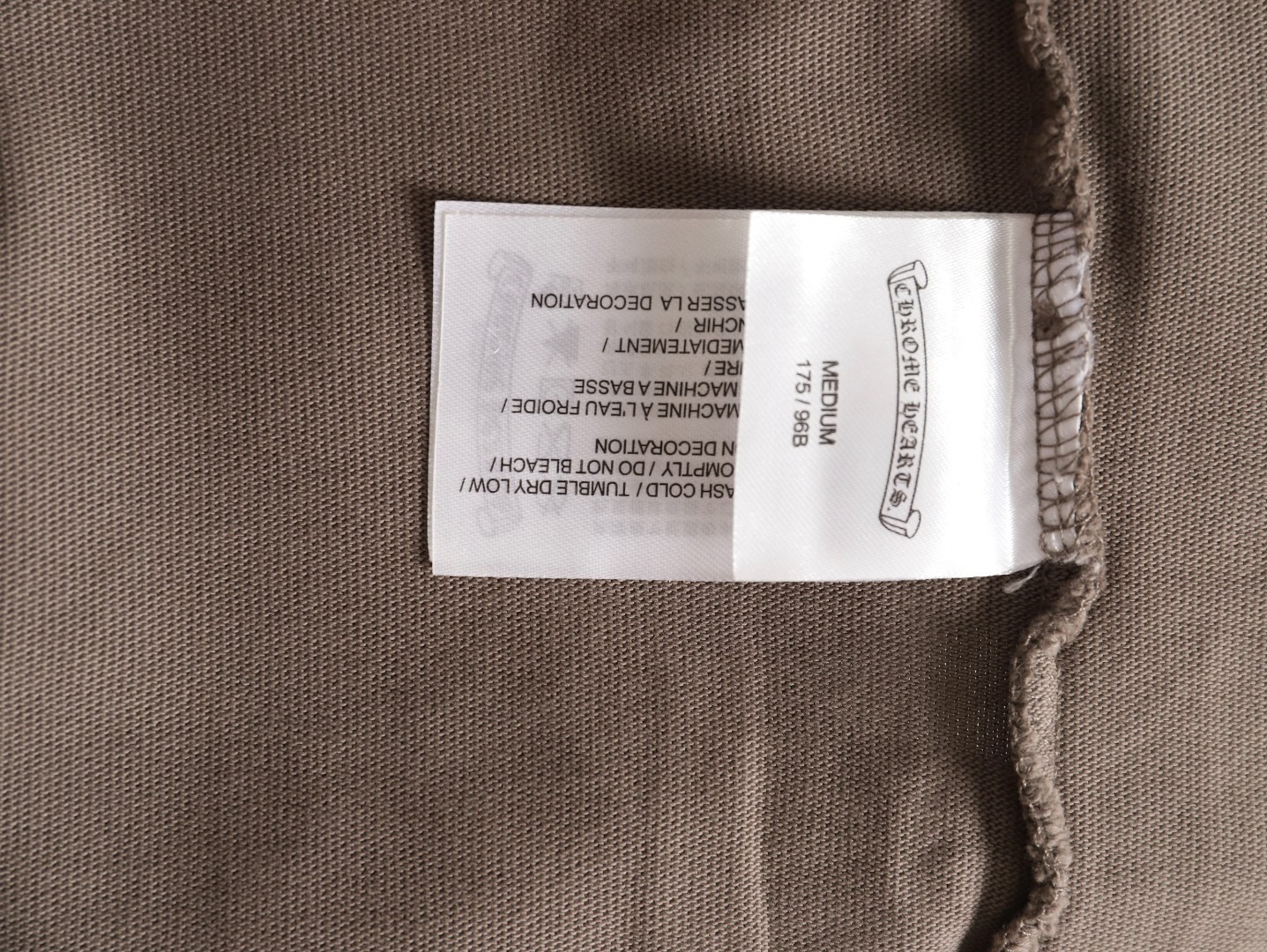 Ch*0me He**ts 25ss short-sleeved t-shirt