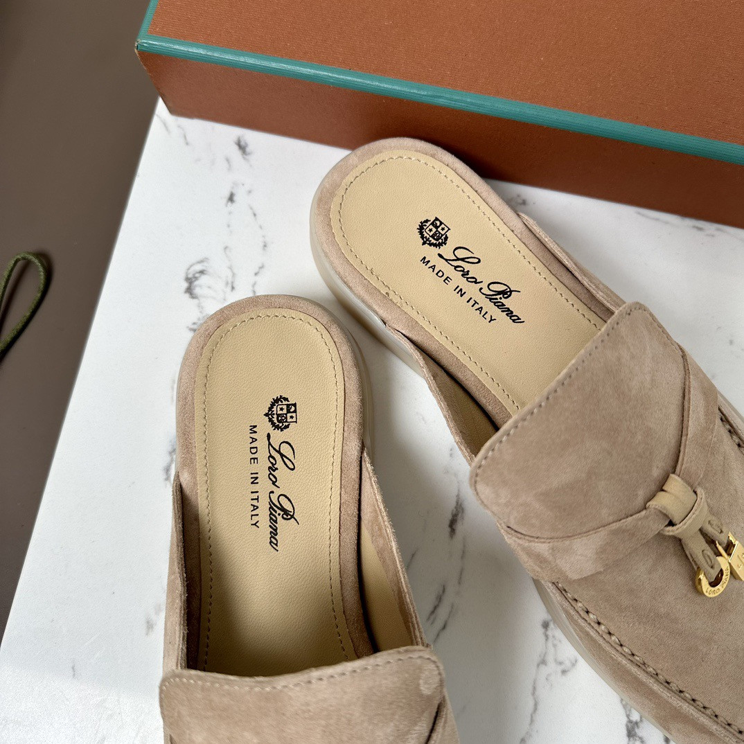 UA Loro Piana Babouche Charms Walk Loafers