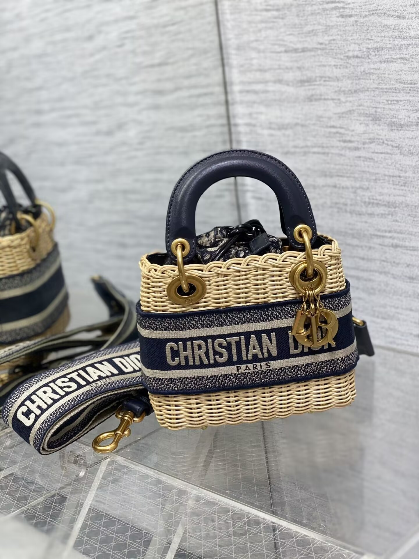 Dior Mini Lady Dior Bag 17x15x7cm