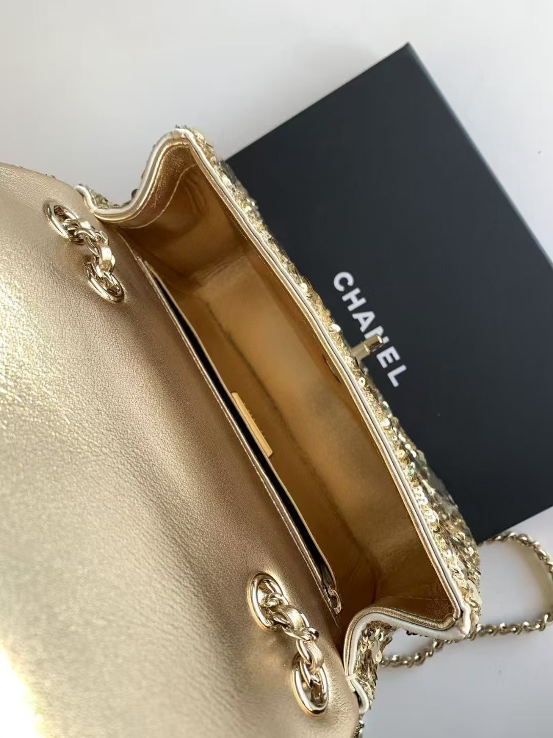 CHANEL CRUISE 25C FLAP BAG 14x21x8cm