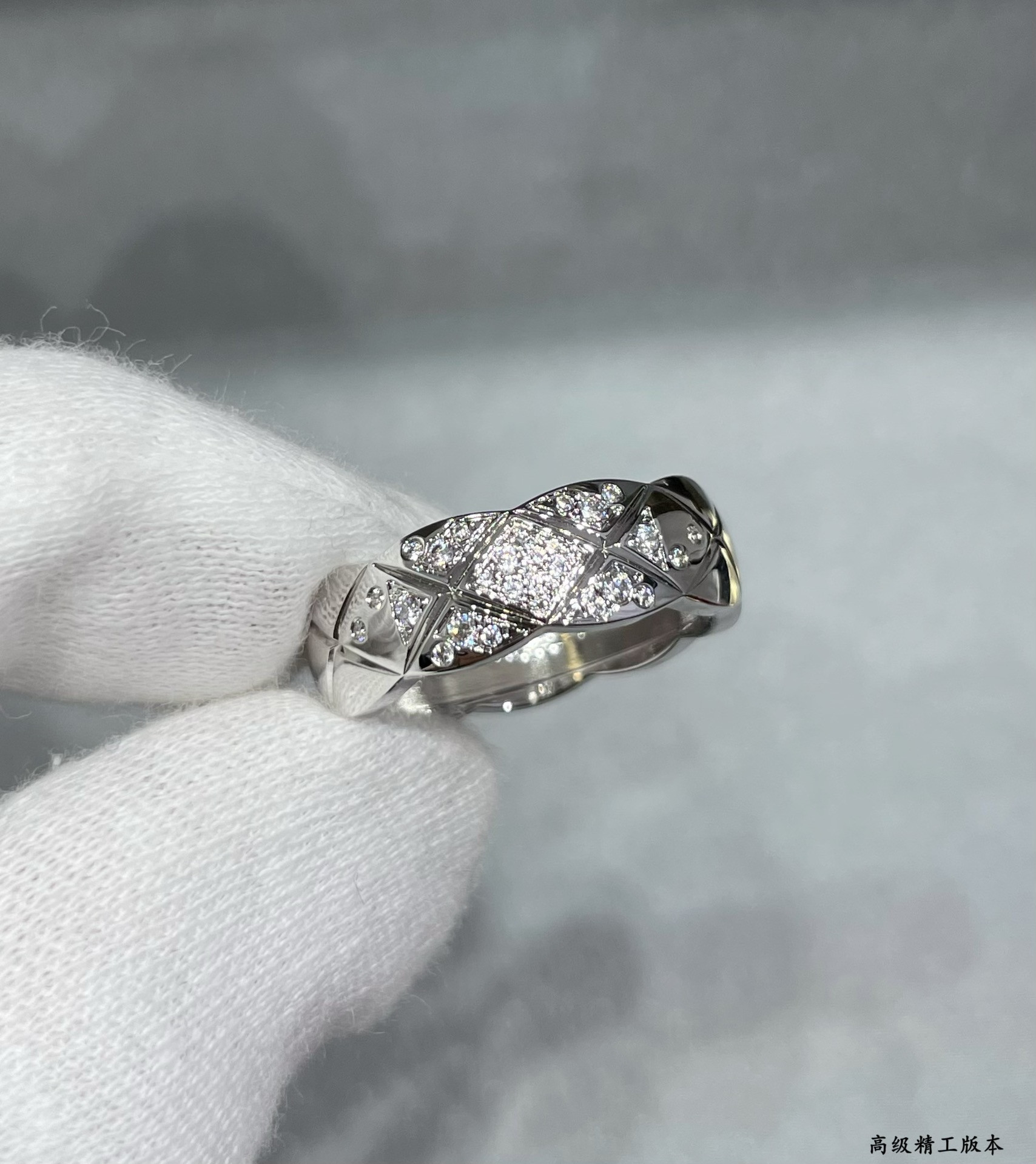 Chanel Wide diamond Ring