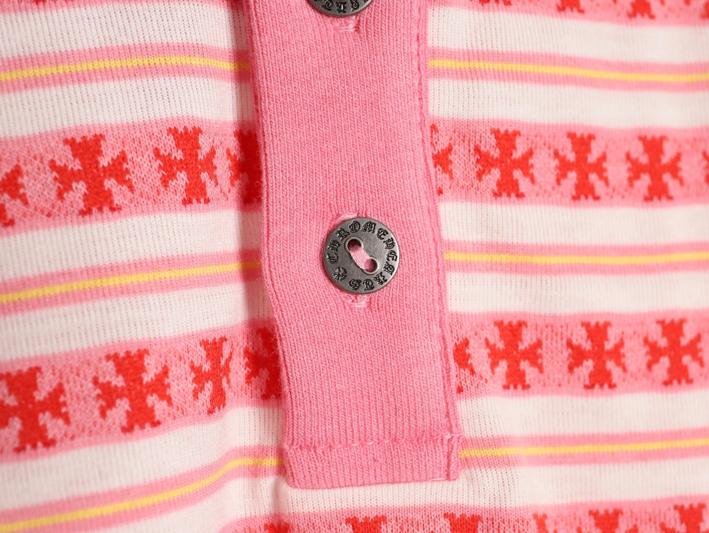 Ch*0me He**ts 25fw polo shirt