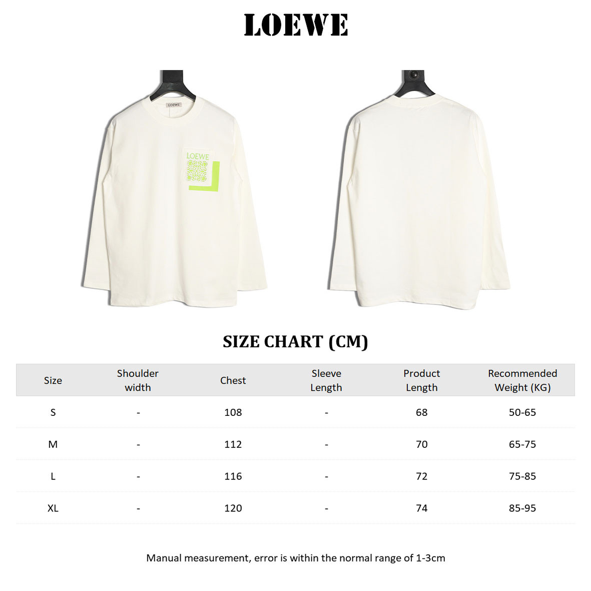 Loewe 25Fw Long-sleeved T-shirt
