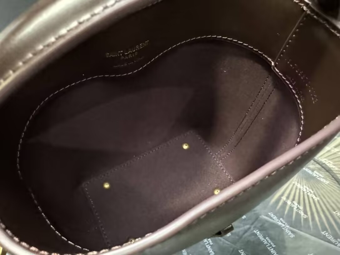 YSL LE 37 Mini (Shiny Leather) 15x13x6cm