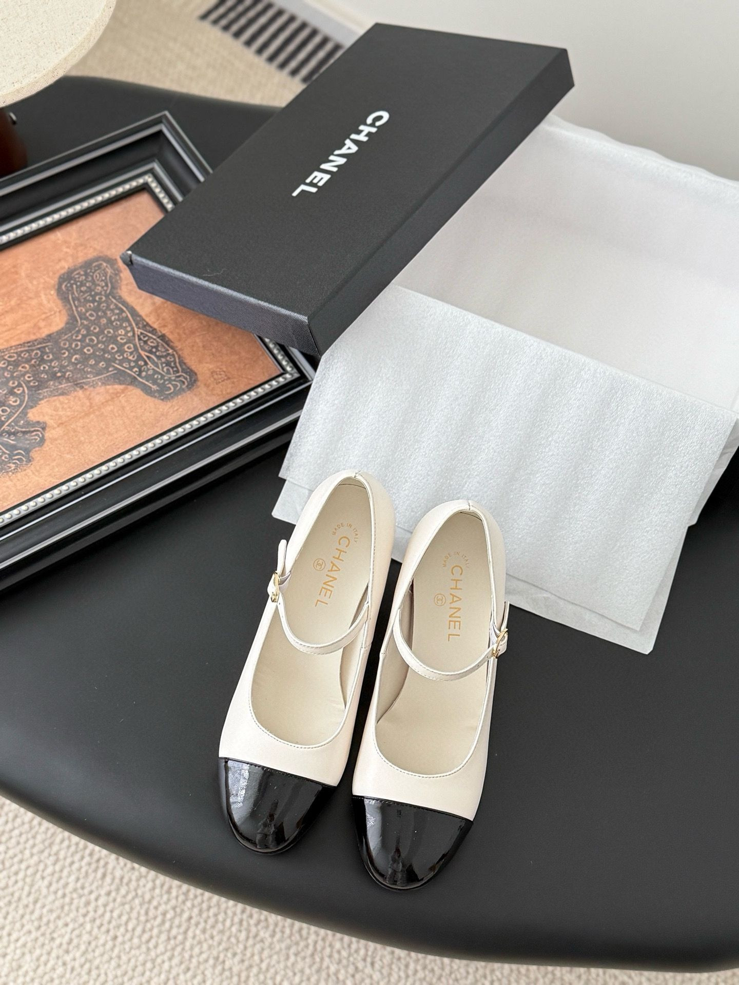 UA Chanel Mary Janes