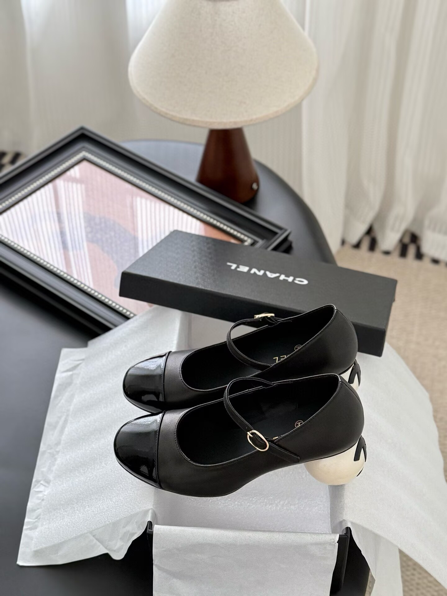 UA Chanel Mary Janes