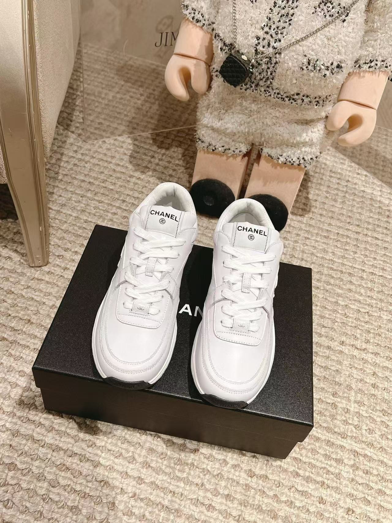 UA CHANEL SNEAKERS Fabric