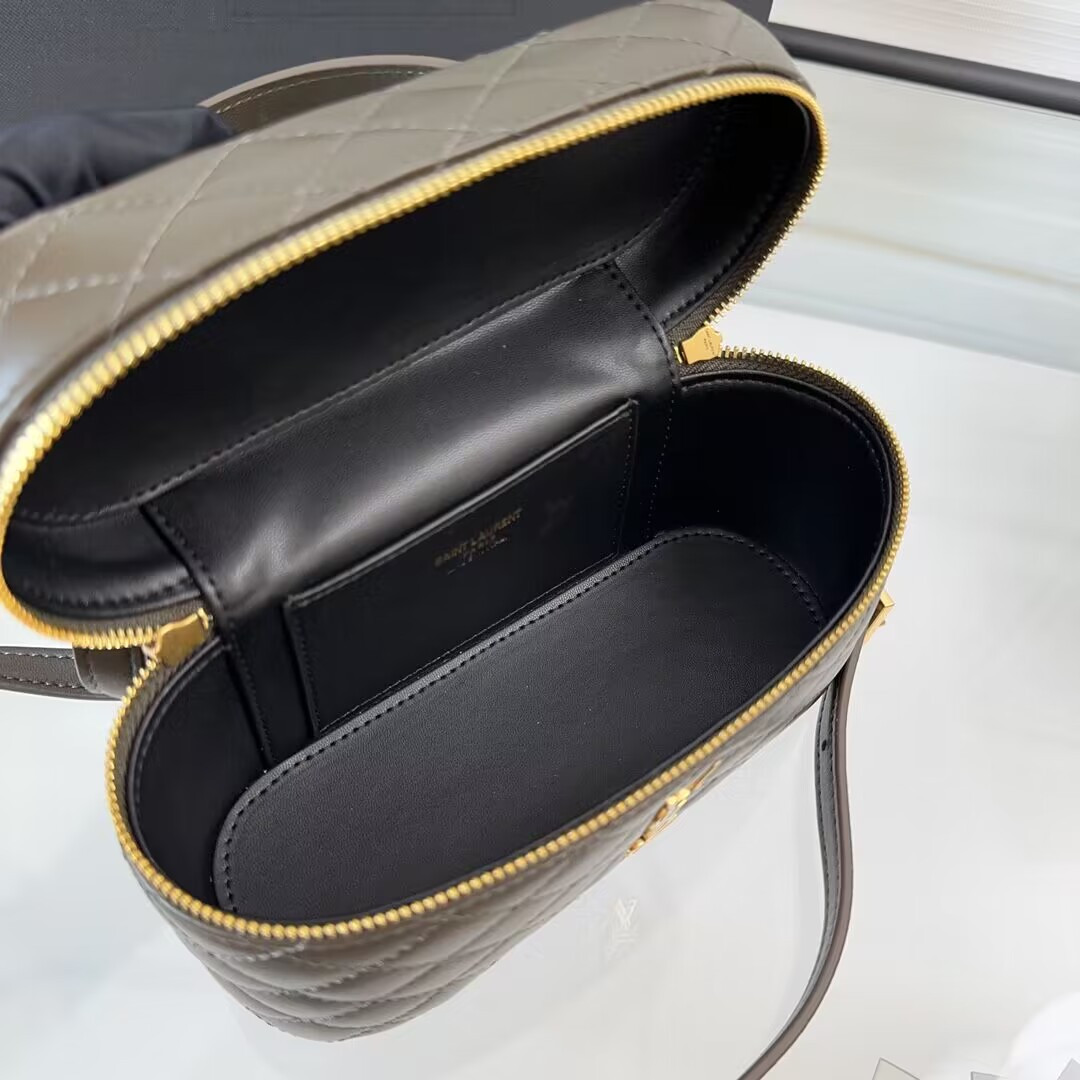 YSL GABY VANITY BAG IN LAMBSKIN 18 X 11 X 6.5 CM