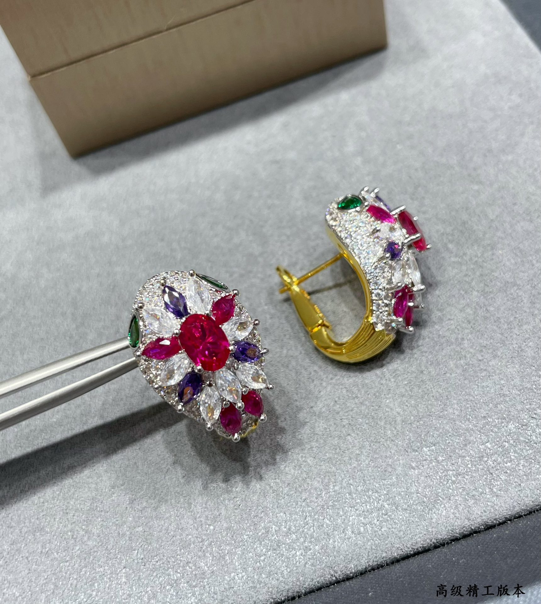 Bvlgari Diamond Princess Snake Earrings