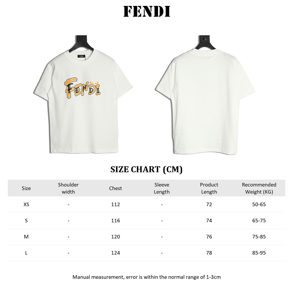 Fendi 25ss Short-sleeved T-shirt