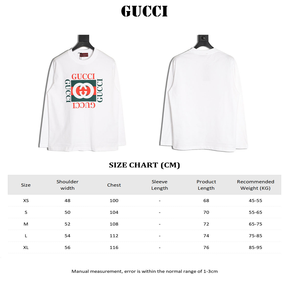 Gucci Long-sleeved T-shirt