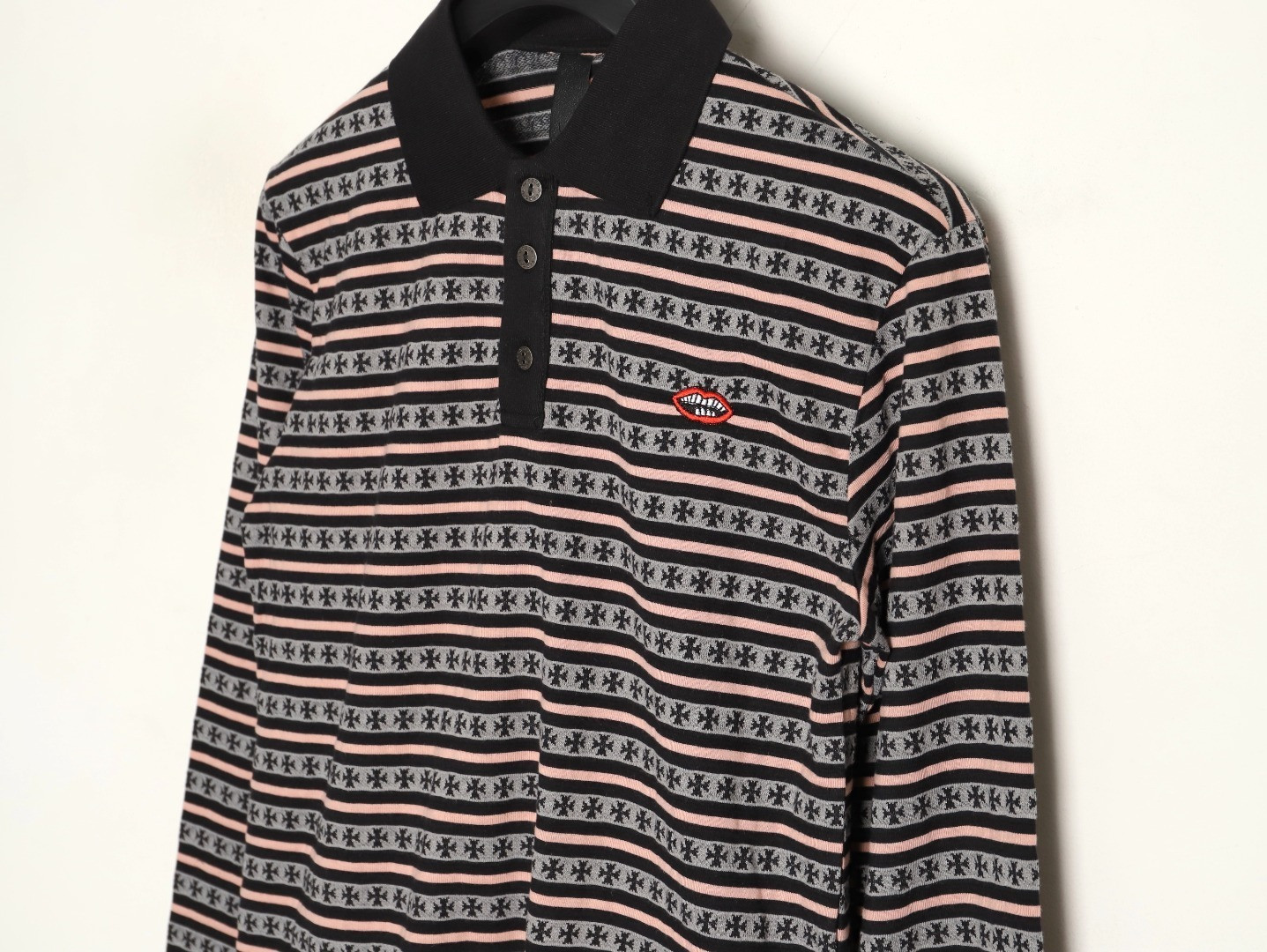 Ch*0me He**ts 25fw polo shirt