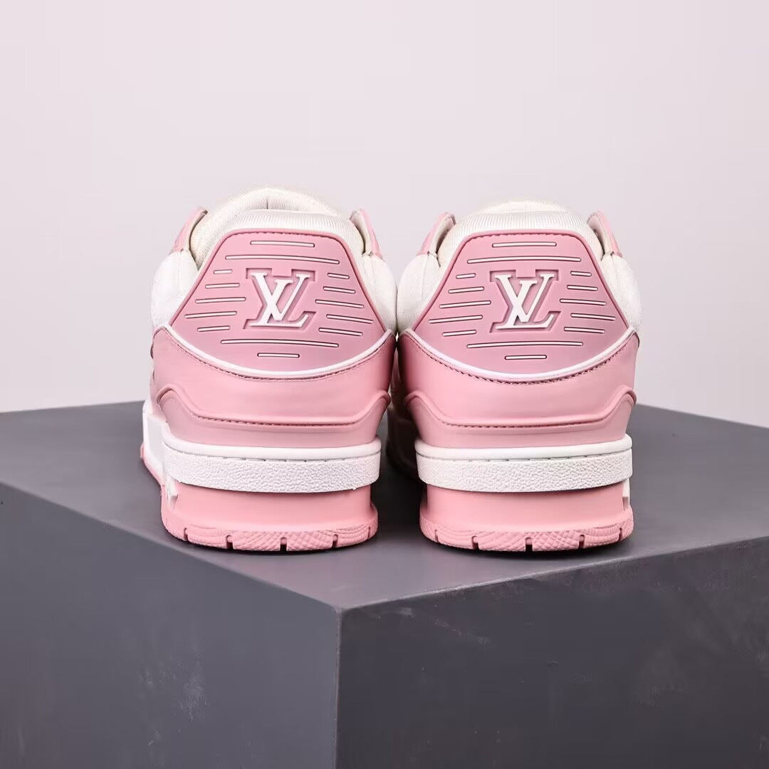 UA Louis Vuitton LV Trainer Pink Rose