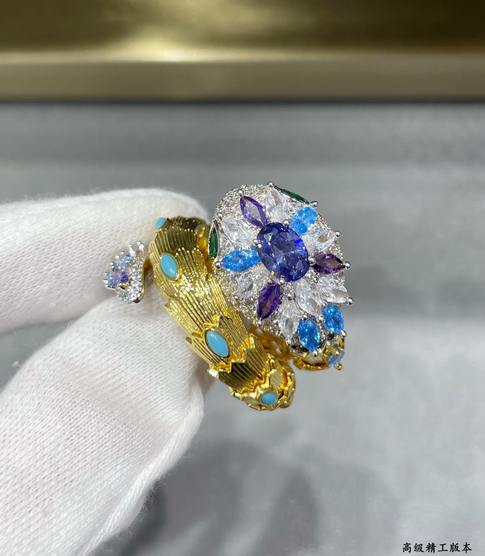 Bvlgari Diamond Princess Snake Ring