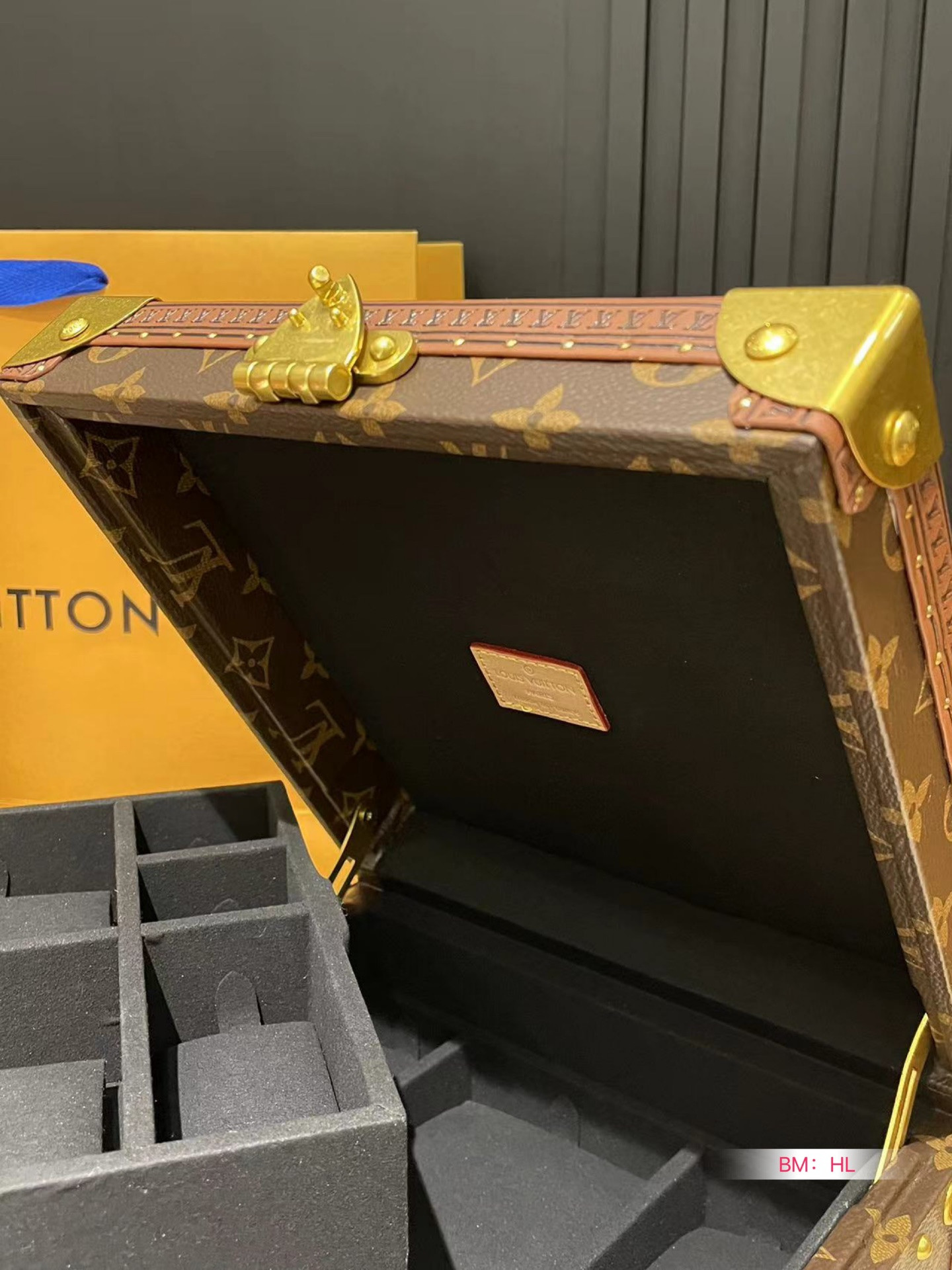 LV M13513 Jewelry Box black 9.4 x 4.9 x 9.4 inches