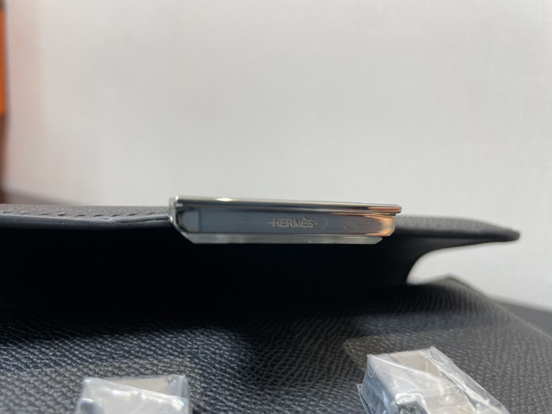 Hermes Constance 24 Black Epsom 9.4"x5.9"x3"