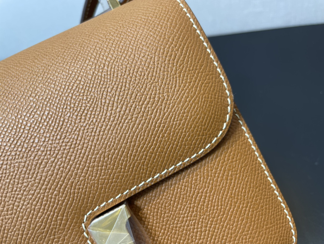 Hermes Constance 24 Epsom leather gold hardware 9.4"x5.9"x3"