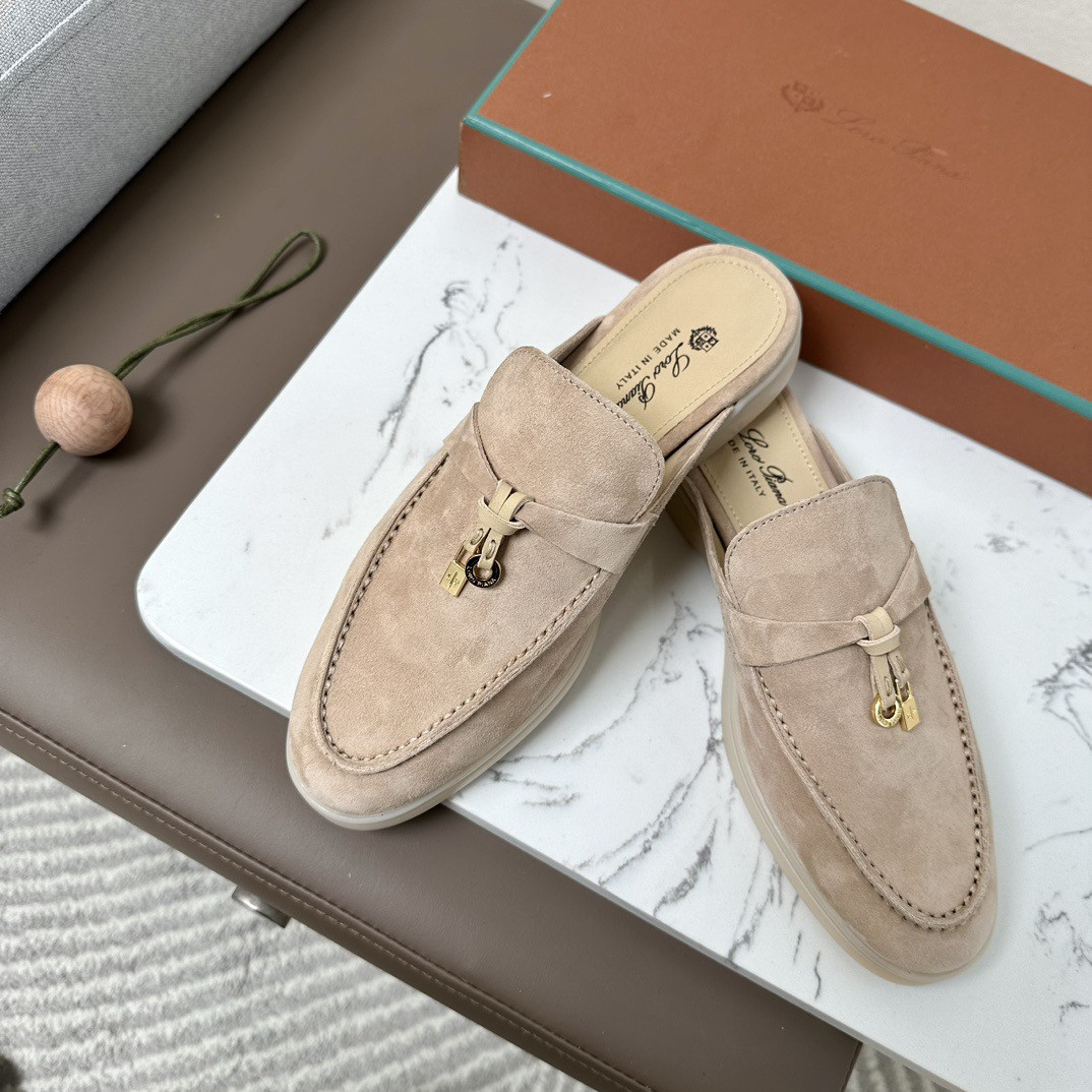 UA Loro Piana Babouche Charms Walk Loafers