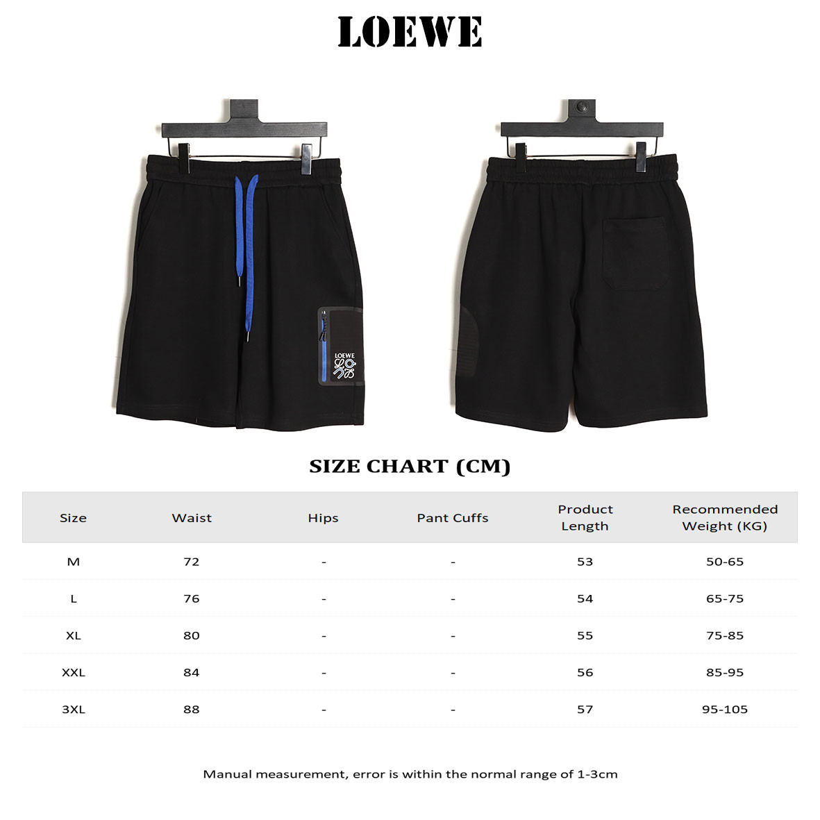 Loewe x ON 25ss shorts