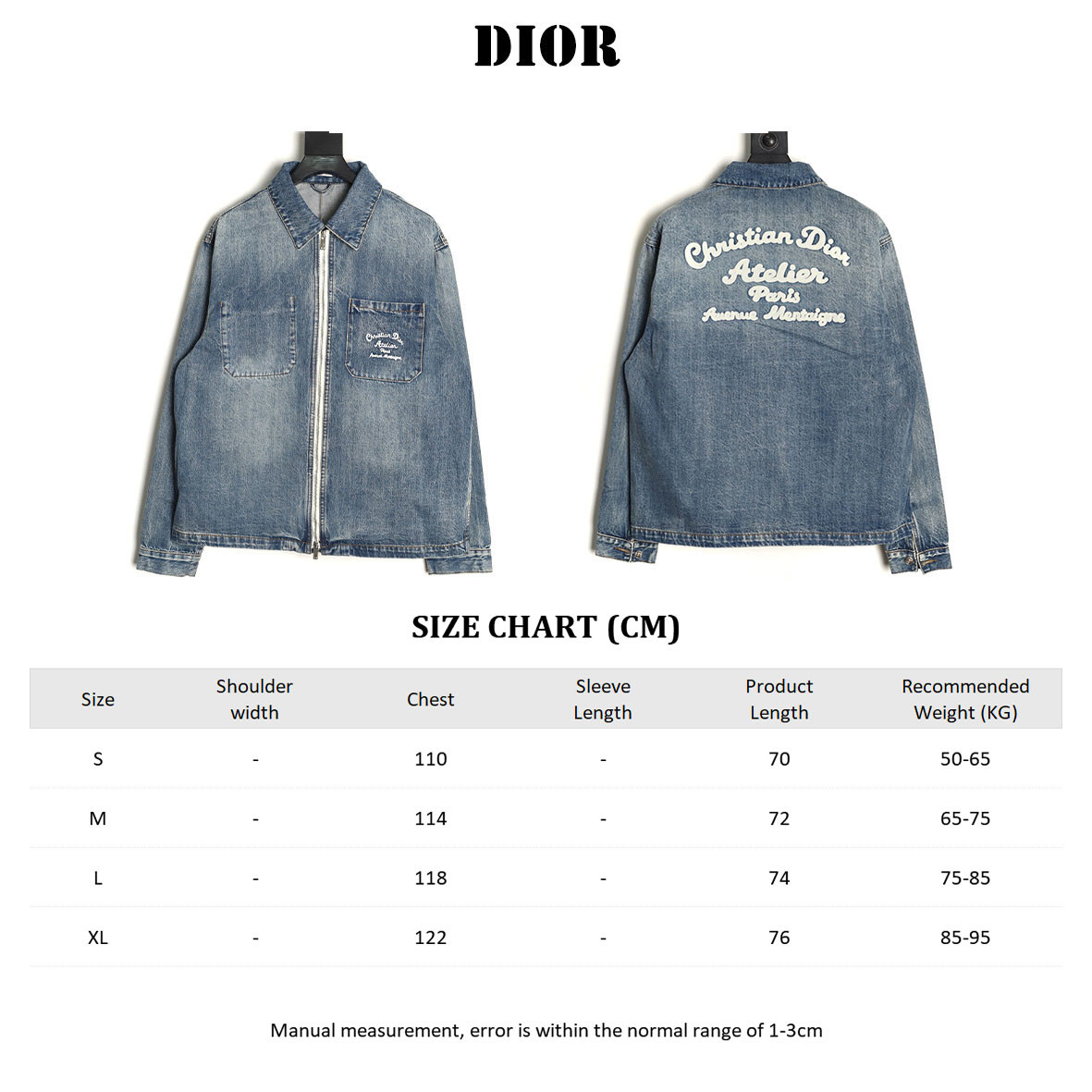DIOR Denim Coats