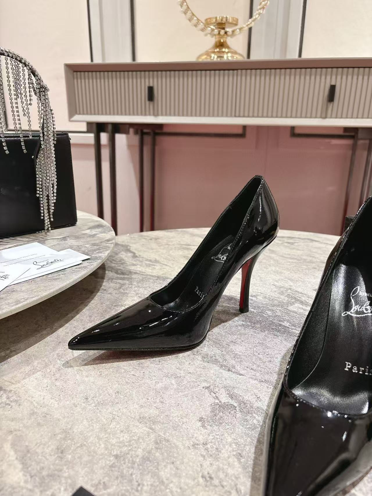 UA Christian Louboutin CL red-bottom shoes 10cm Heel