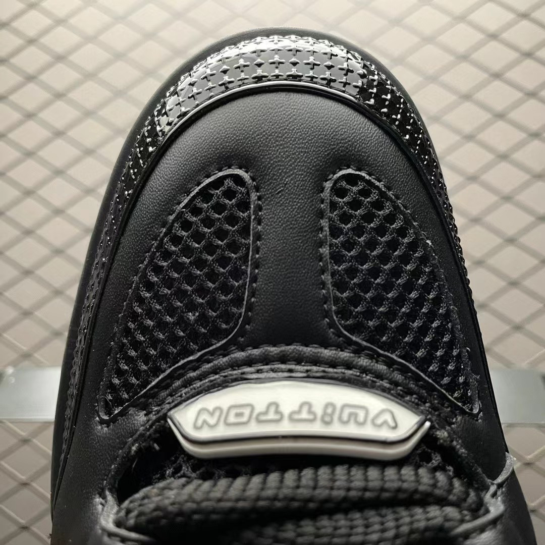 UA Louis Vuitton LV Skate Sneaker Black White