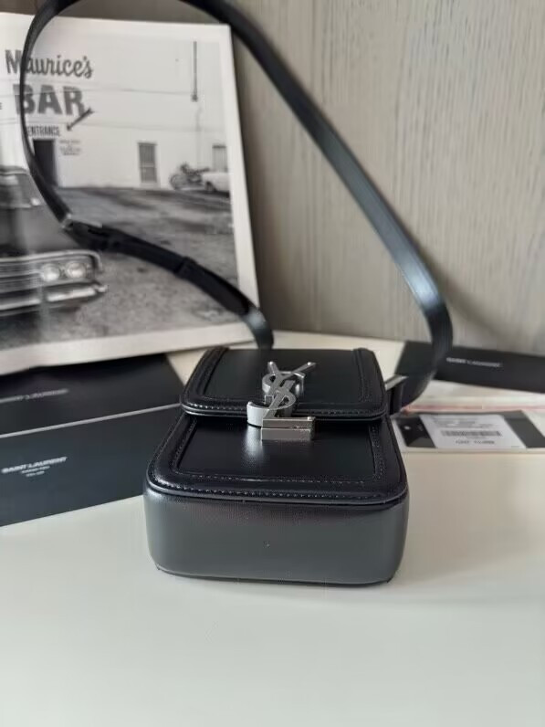 YSL SOLFERINO MINI BAG IN SMOOTH LEATHER 18 X 11 X 5 CM