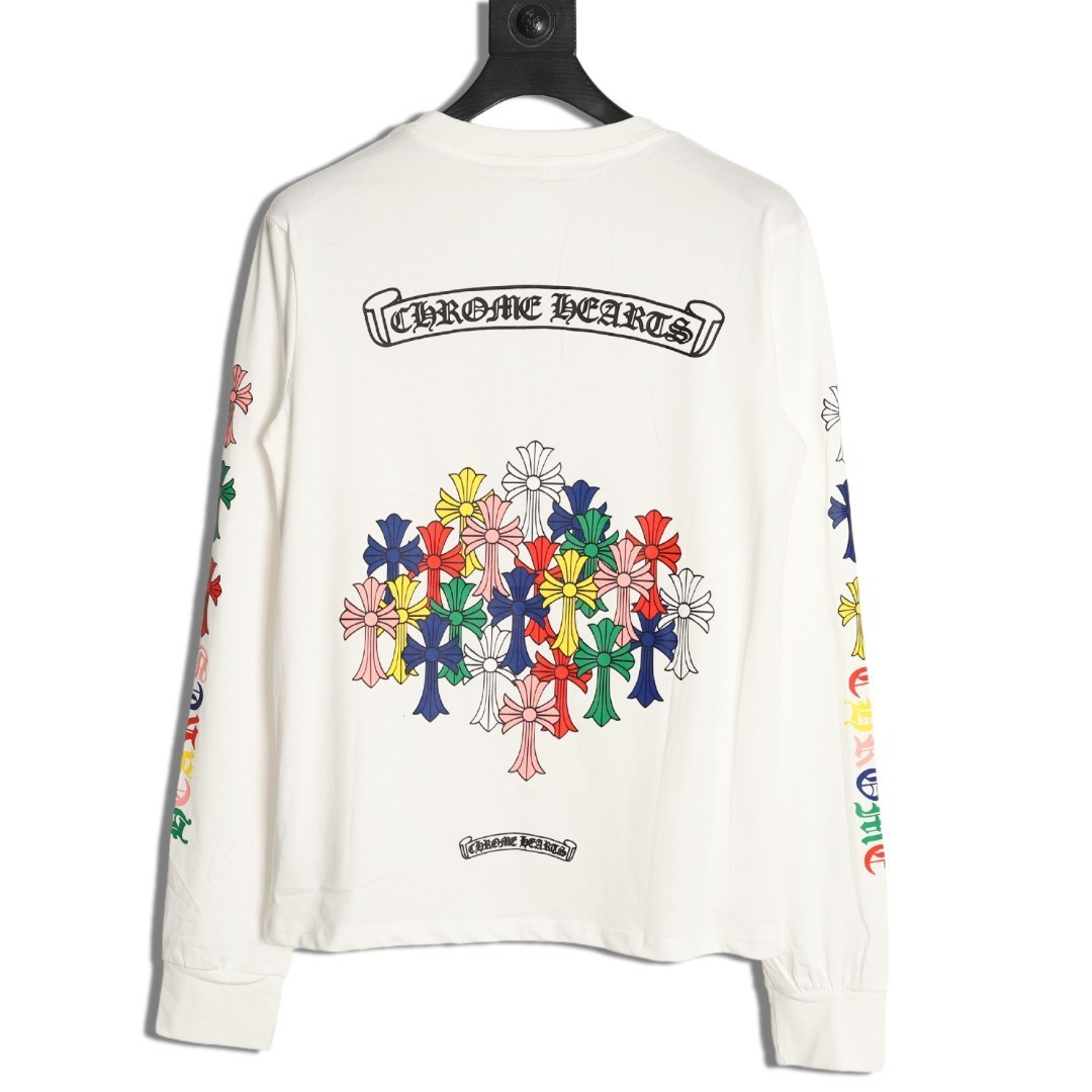 Ch*0me He**ts 25fw long-sleeved t-shirt