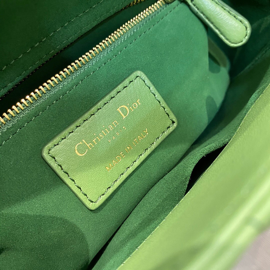 Small Lady Dior Bag 8 x 6.5 x 3 inches