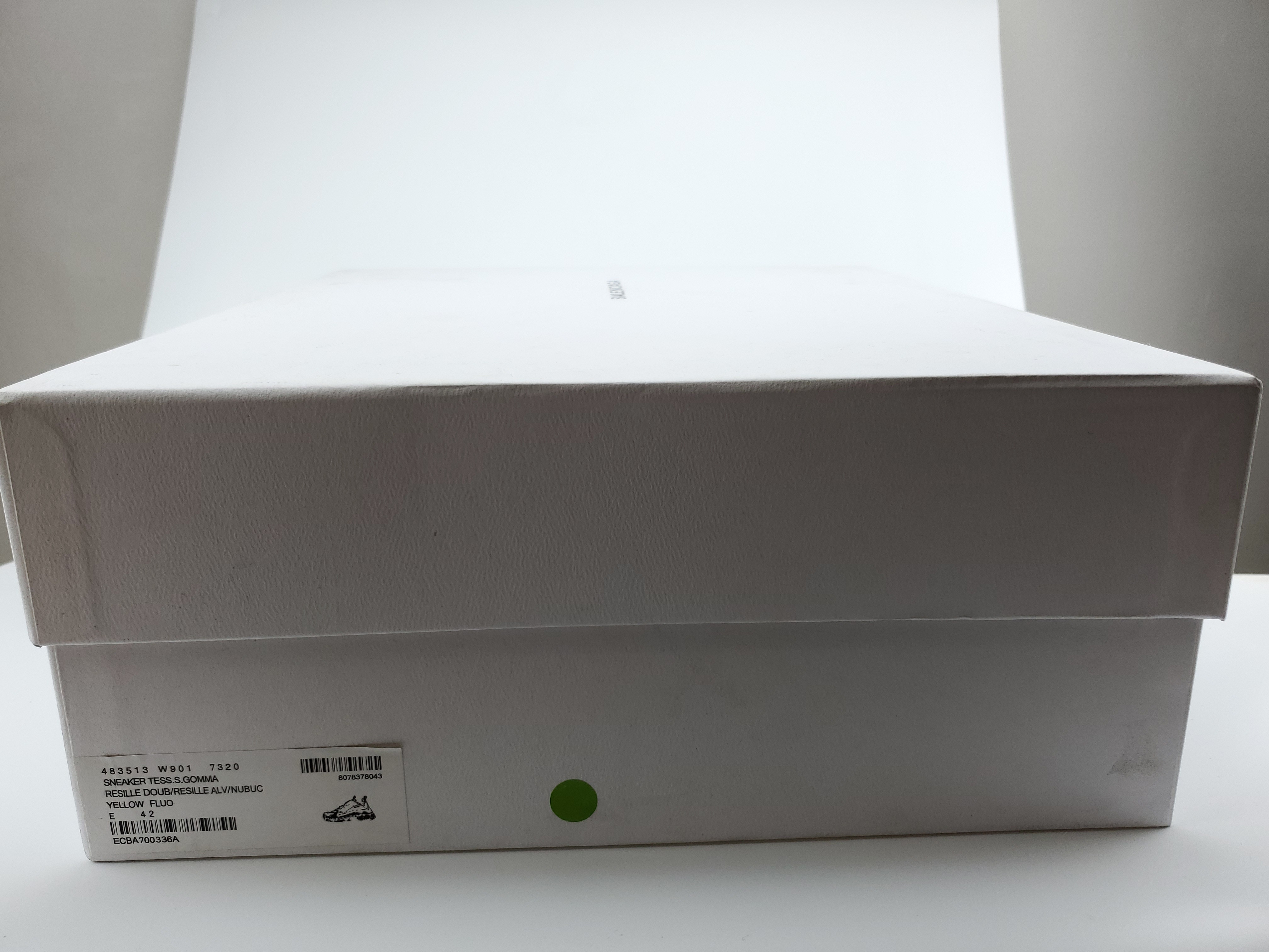 Balenciga Triple S Yellow Fluo