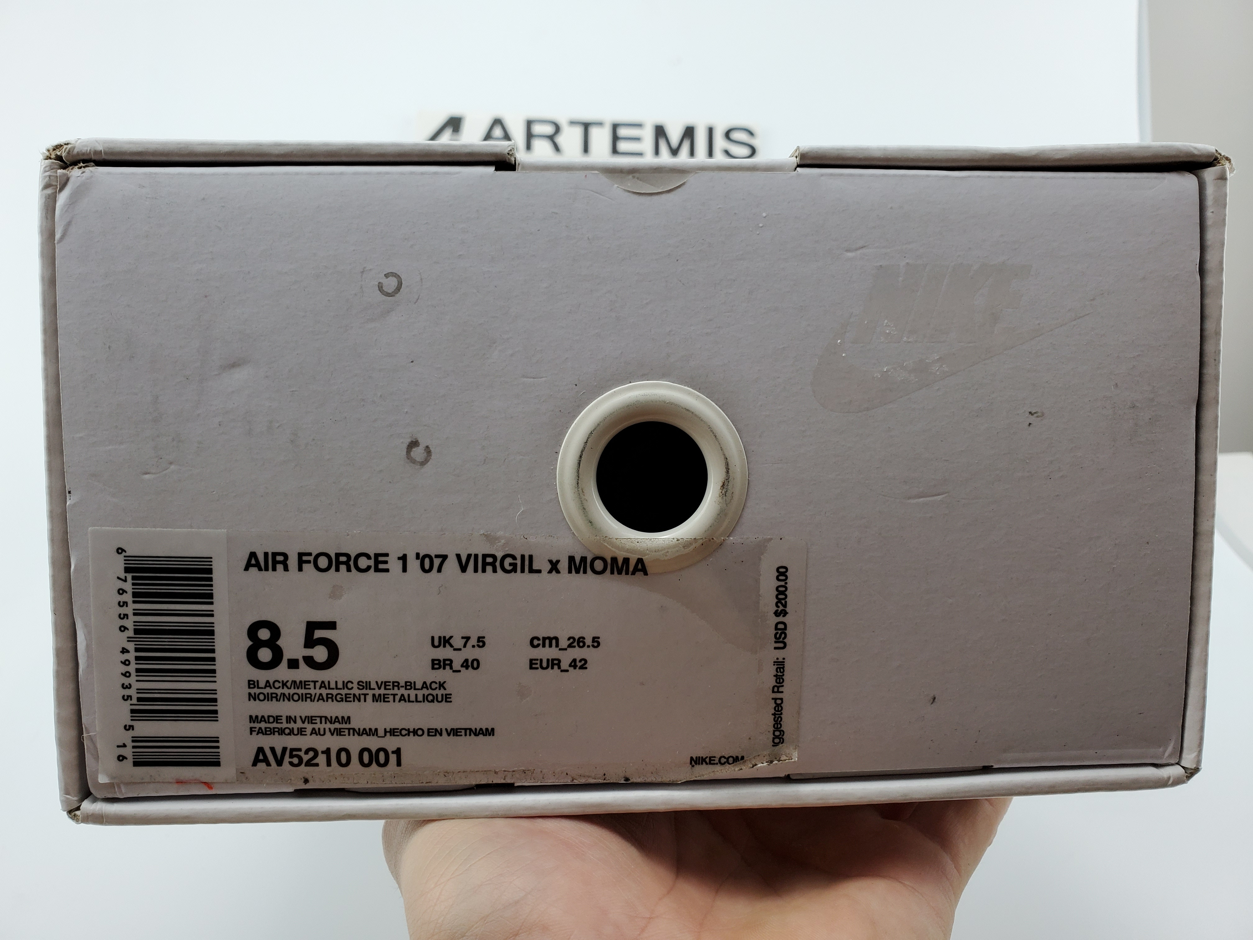 Air Force 1 Low Off-White Black White