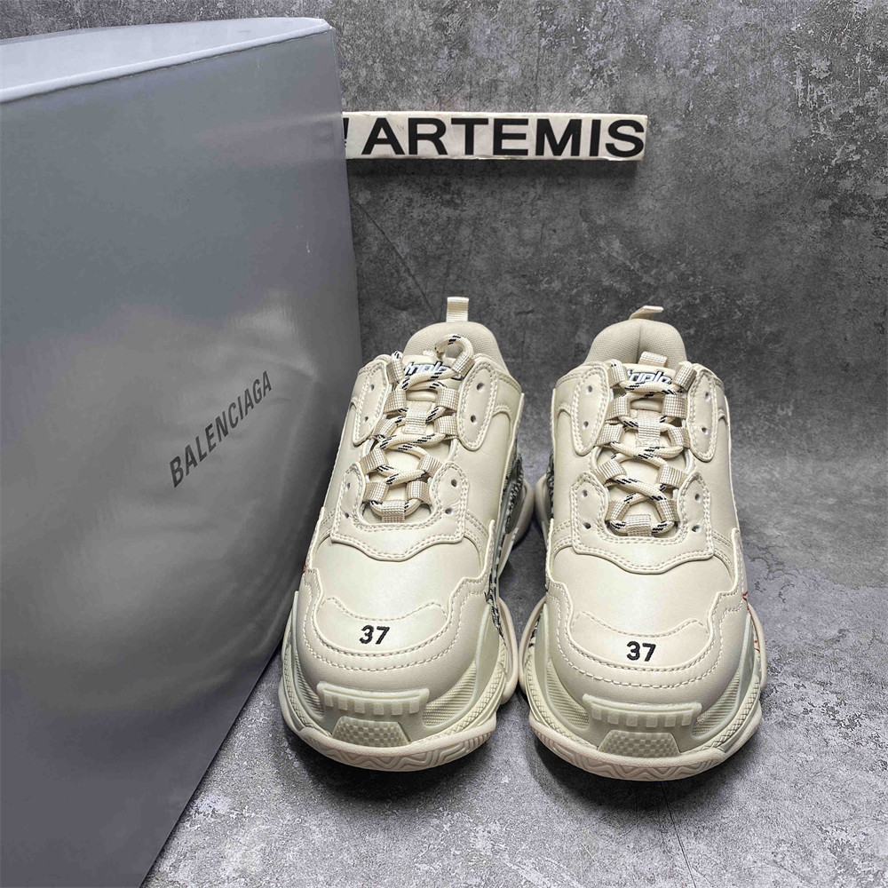 UA Balenciaga Triple SDIY Metal White Red