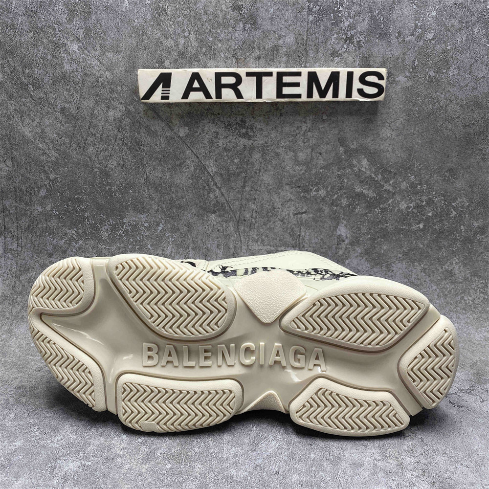 UA Balenciaga Triple SDIY Metal White Red