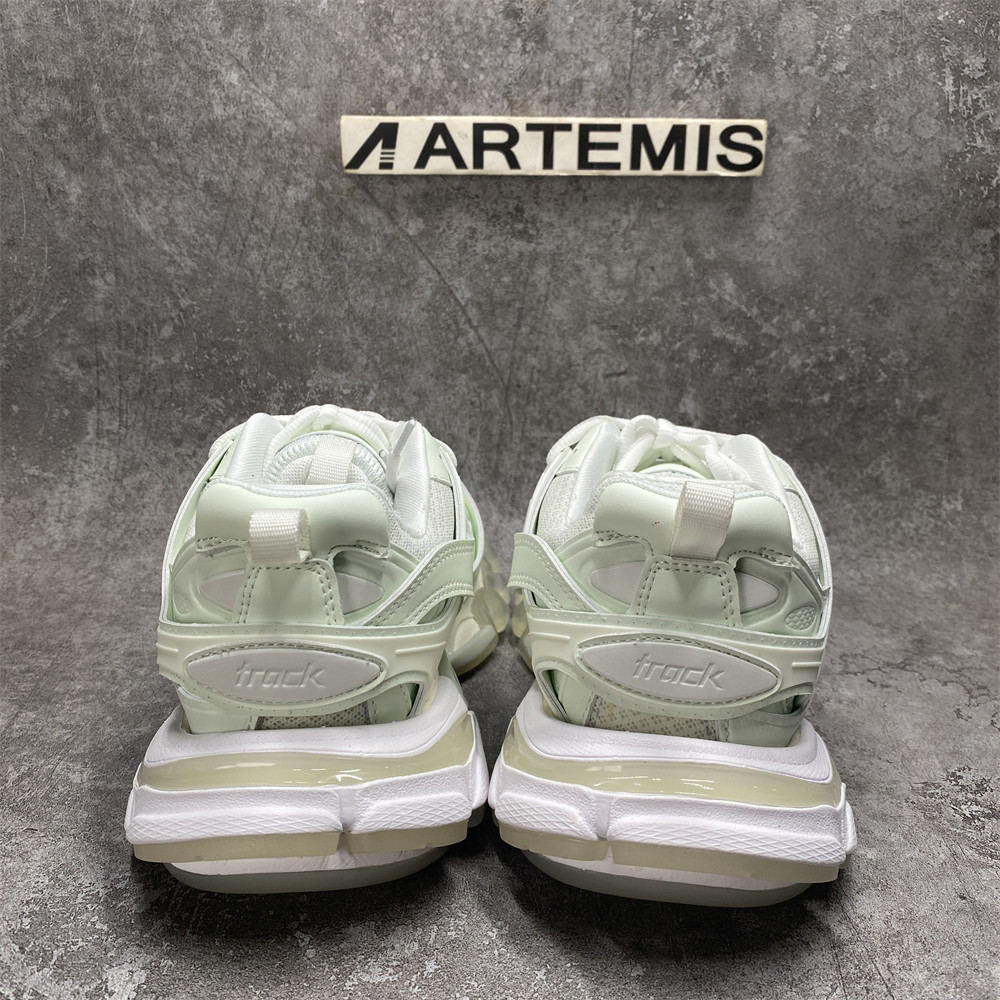 UA Balenciaga Track White Glow