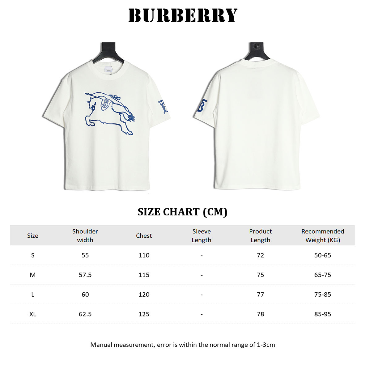 Burberry 25SS Short-sleeved T-shirt
