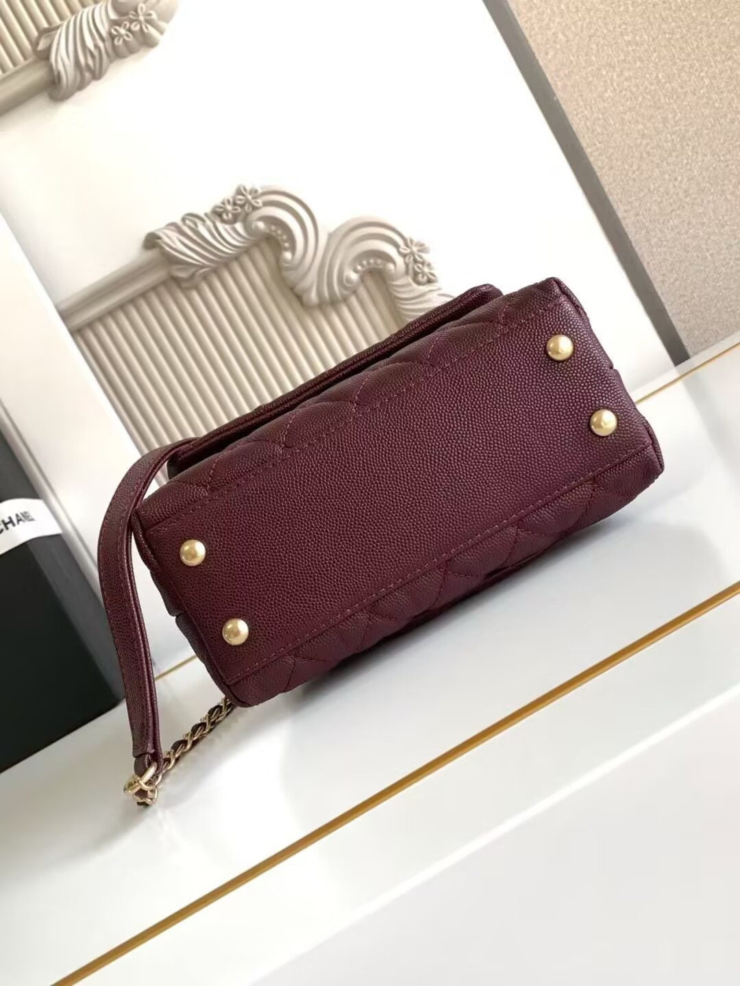 CHANEL mini coco handle 13x19x9cm