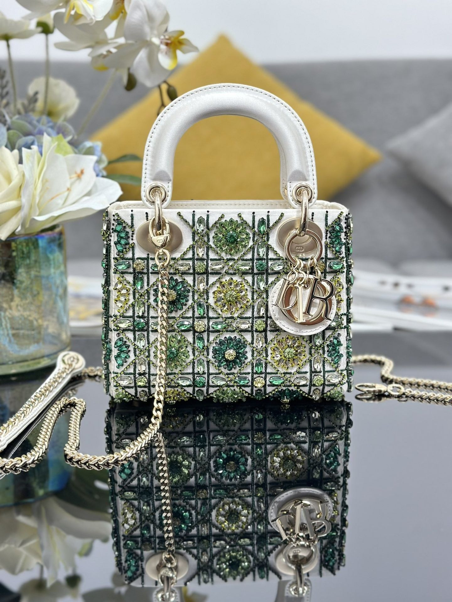 MINI LADY DIOR BAG 17x15x7cm