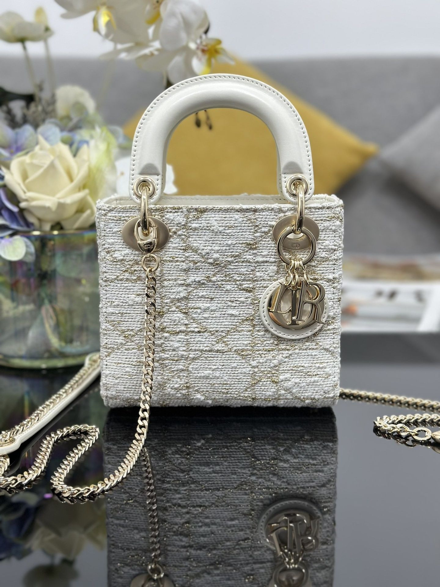 MINI LADY DIOR BAG 17x15x7cm