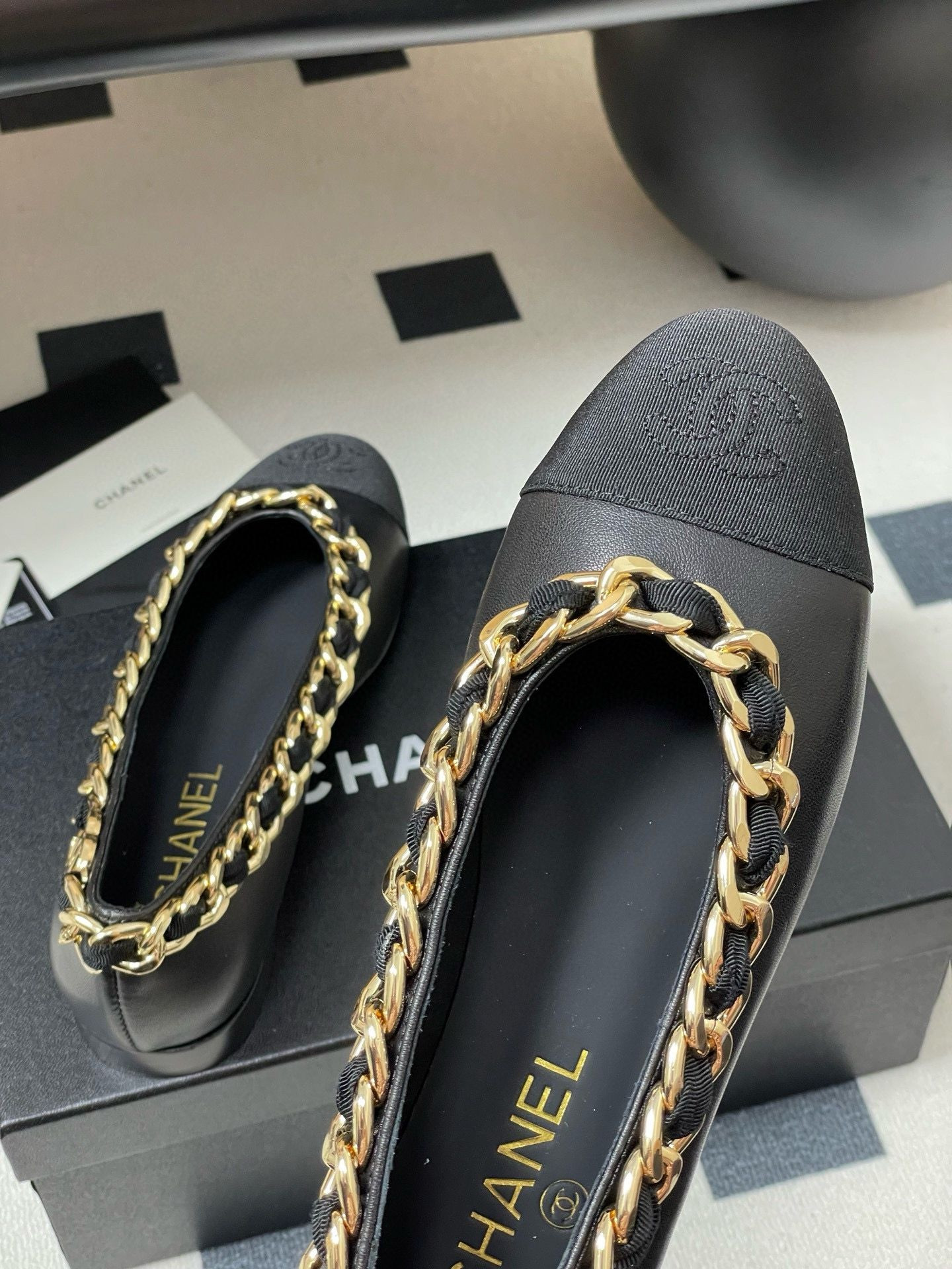 UA Chanel Ballet Flats