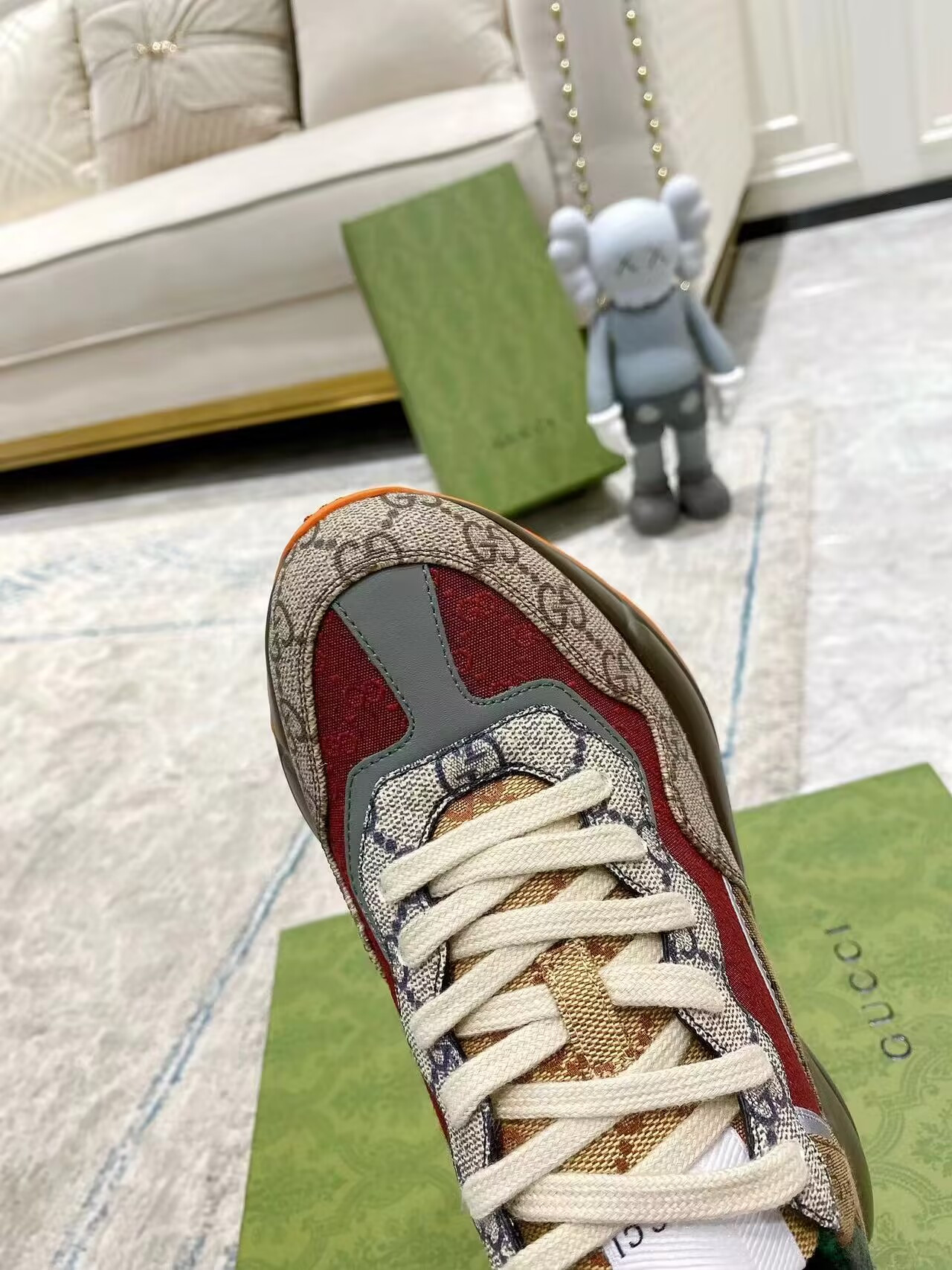 UA GUCCI GG Rhyton Sneaker