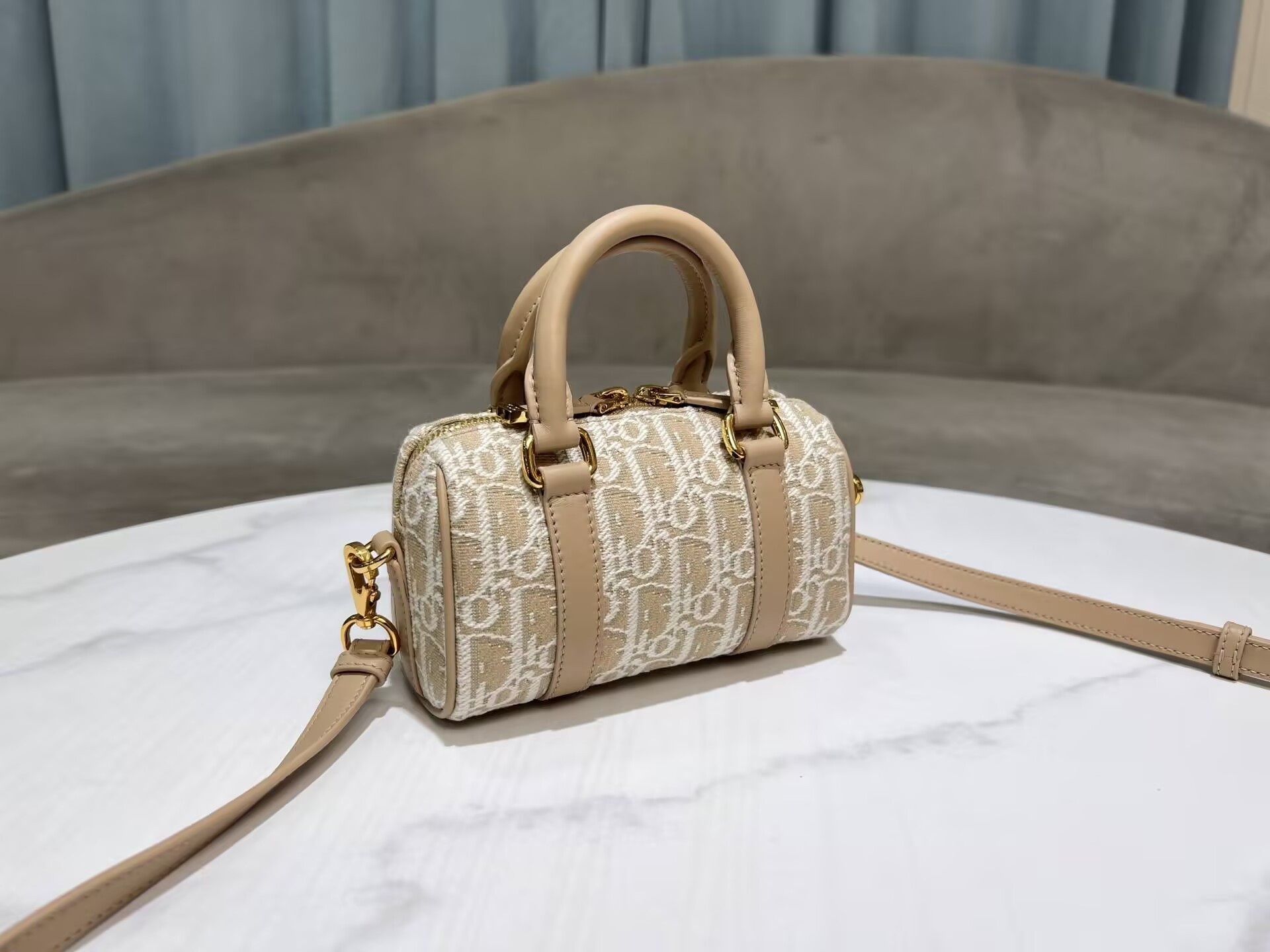 Dior Groove 17 Bag Dior Oblique Jacquard 17x10x8cm