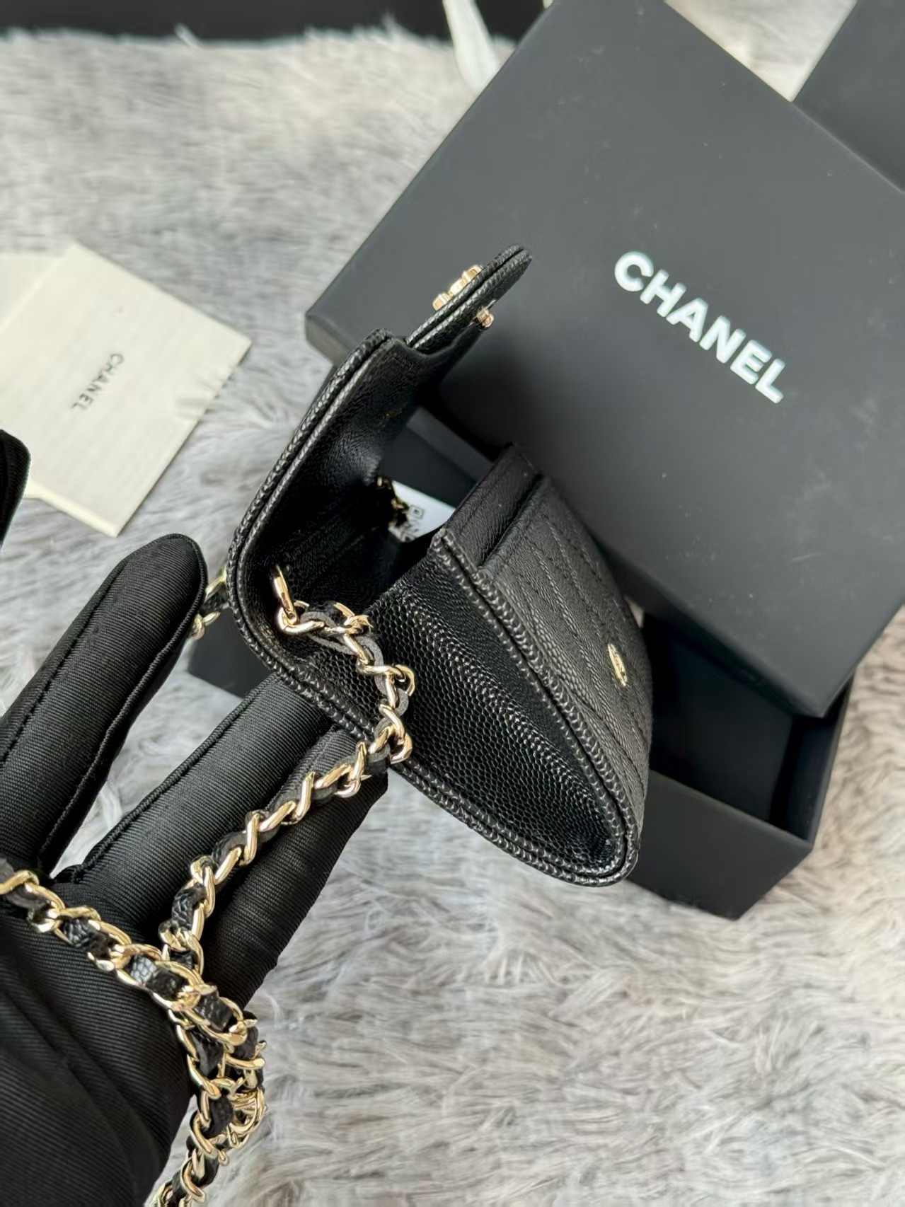 Chanel Wallet on Chain 11x7.5x2cm