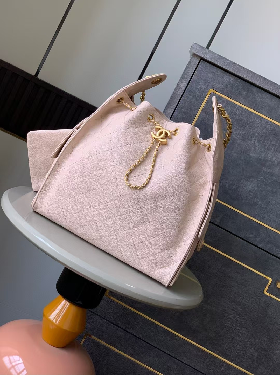 CHANEL 25C Bucket BAG 40x30x15cm