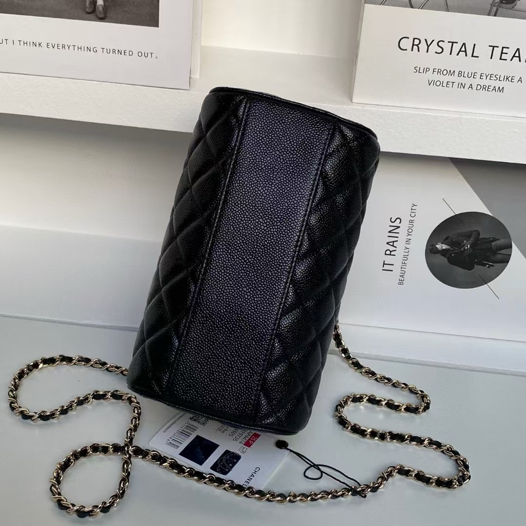 Chanel 25P Caviar Microchip Ap4515 11.5×18.5×11cm