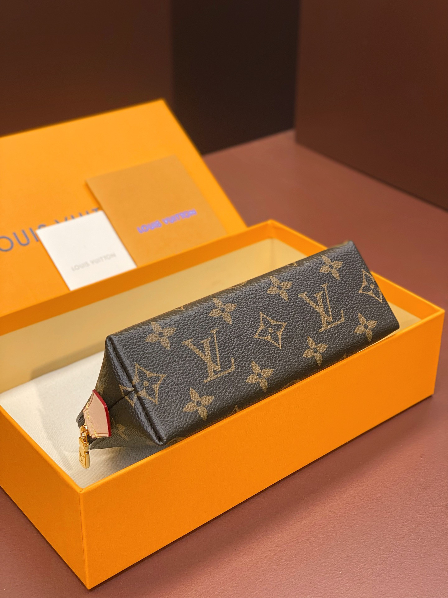 LV Cosmetic Pouch M47515 19.0x 12.0x 6.0 cm
