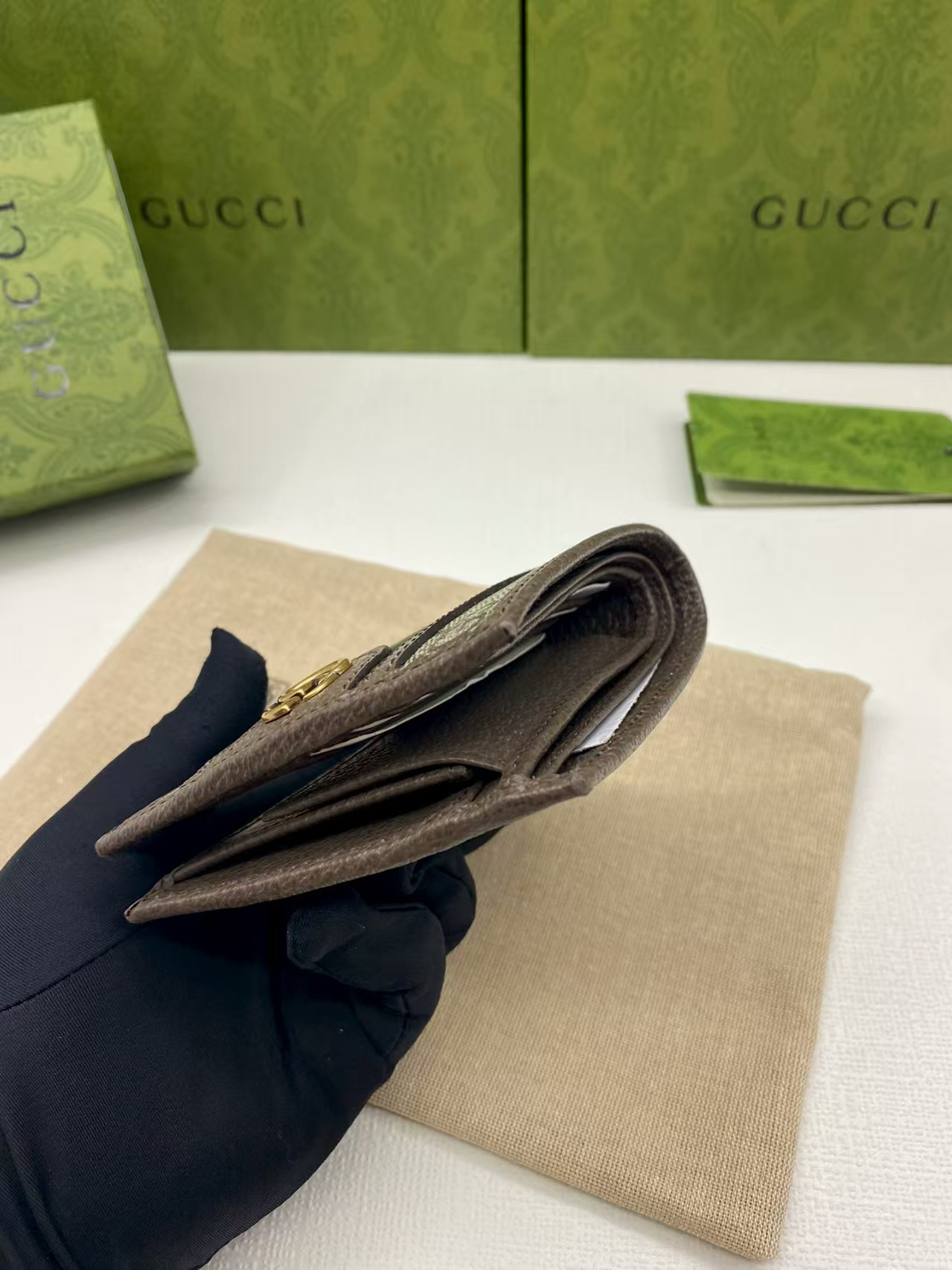 Gucci GG Card Case Wallet