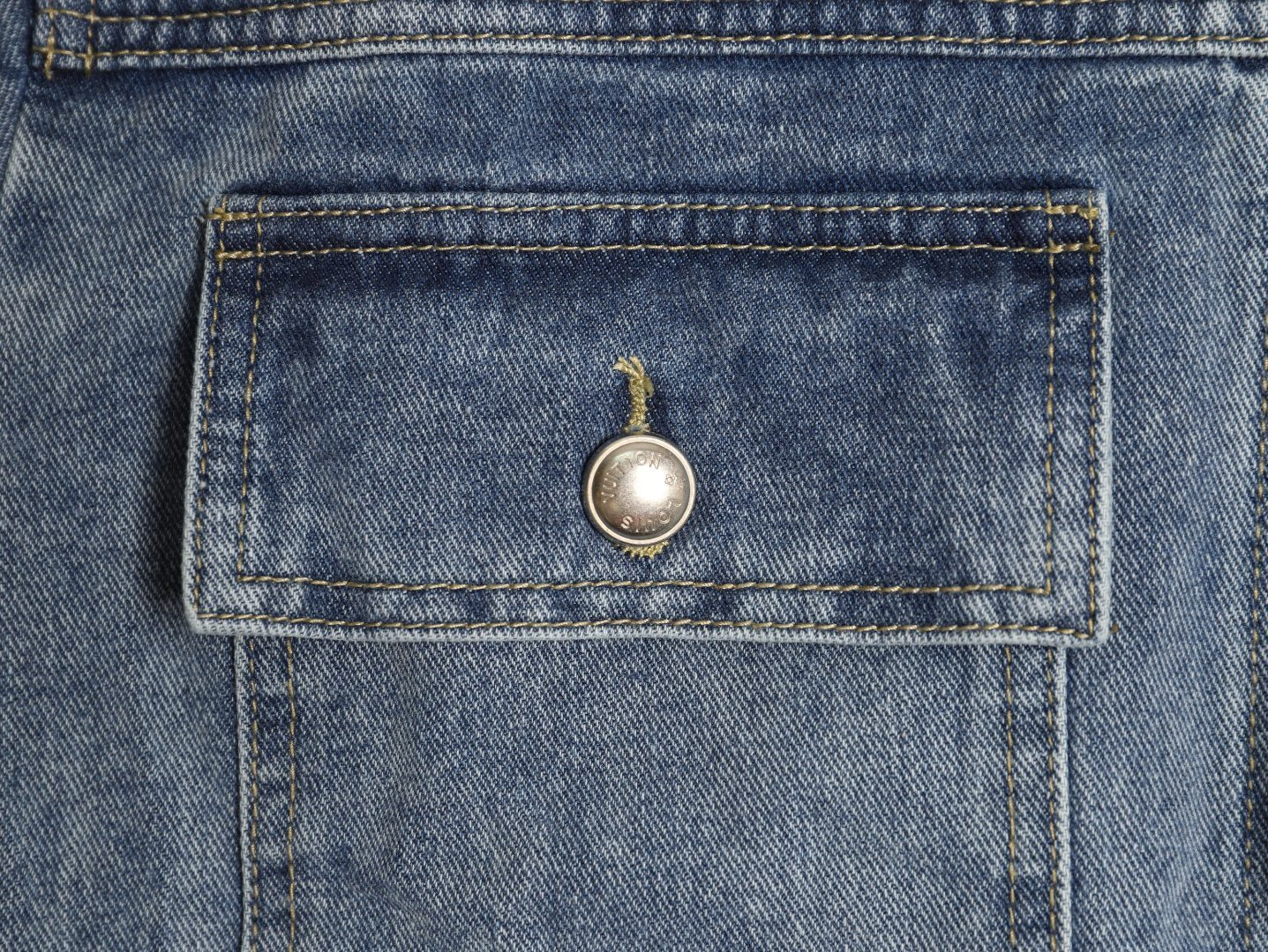 Louis Vuitton 24Fw Denim Coats Suit