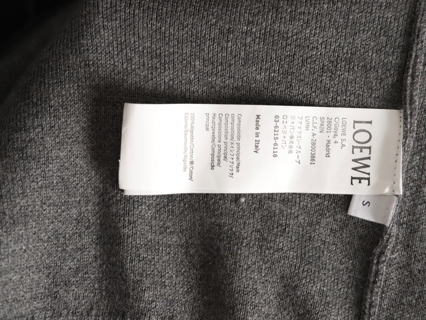 Loewe Anagram Knitting Coats