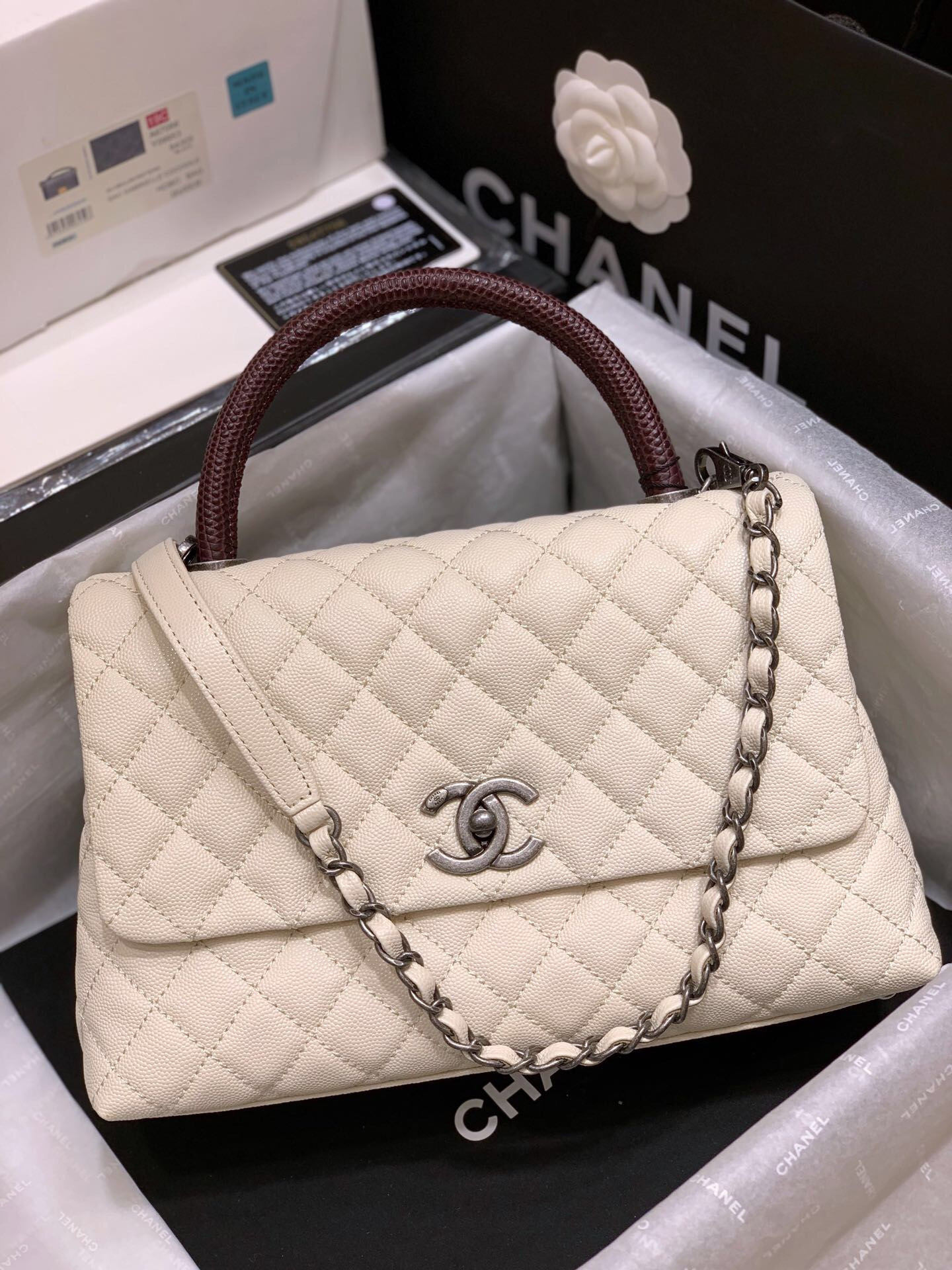 Chanel COCO Handle bag medium 28cm